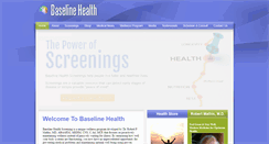 Desktop Screenshot of baselinehealth.net
